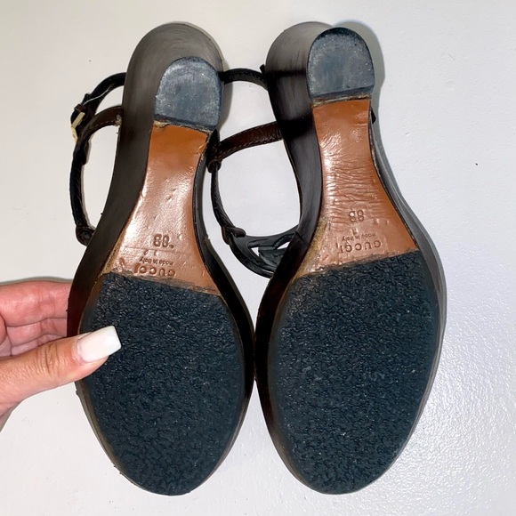 SOLD Authentic Gucci Wedges - Picture 8 of 13
